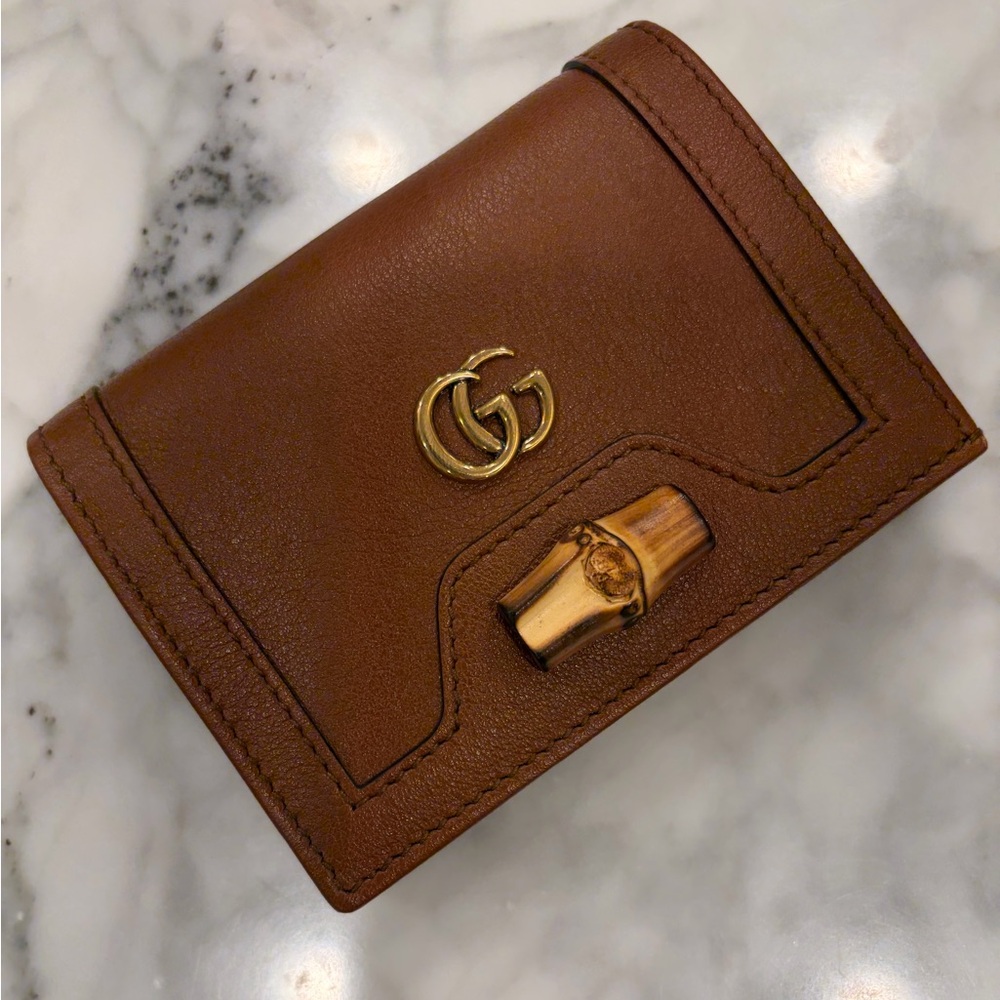 Gucci Diana bamboo wallet